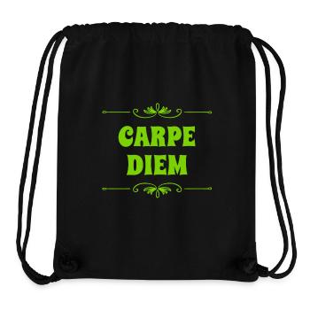 the day is great - Stanley/Stella Recycled Gym Bag - black - Front