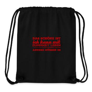 others need to - Stanley/Stella Recycled Gym Bag - black - Front