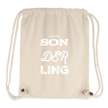 ich bin speziell - Stanley/Stella recycelter Gym Bag - Naturweiß - Vorne