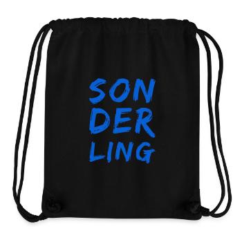 I am unique - Stanley/Stella Recycled Gym Bag - black - Front