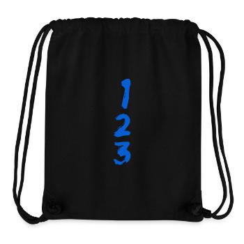 First, second and third - Stanley/Stella Recycled Gym Bag - black - Front