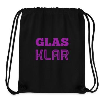 That's clear - Stanley/Stella Recycled Gym Bag - black - Front