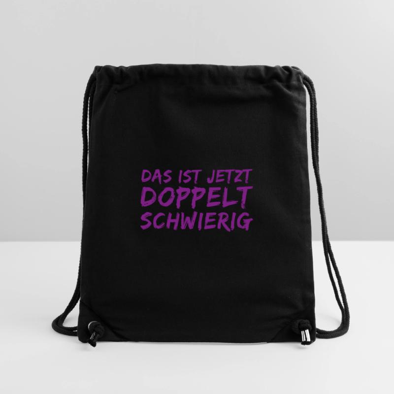 Ça va être doublement difficile Sac à cordon recyclé Stanley/Stella