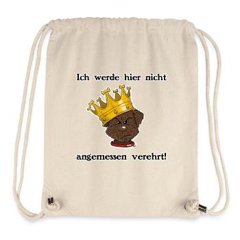 Verehrung1 3 - Stanley/Stella recycelter Gym Bag - Naturweiß - Vorne