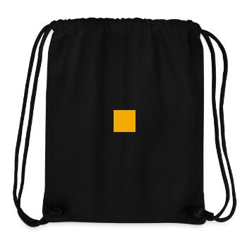 350x350 cm - Stanley/Stella recycelter Gym Bag - Schwarz - Vorne