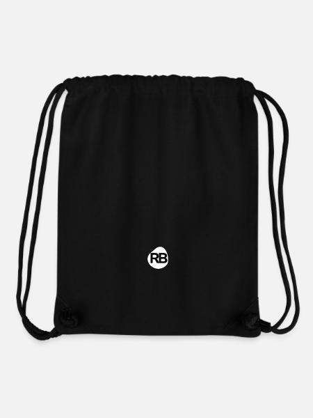 Ikonisches runblk Design - Schwarz, minimalistisch - Stanley/Stella recycelter Gym Bag - Schwarz