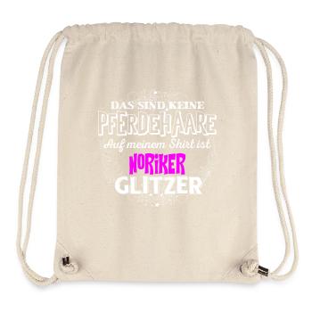 NORIKER - Glitzer - Stanley/Stella recycelter Gym Bag - Naturweiß - Vorne