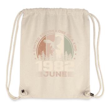Incomparable since June 1982, 42nd Anniversary - Stanley/Stella Recycled Gym Bag - natural - Front