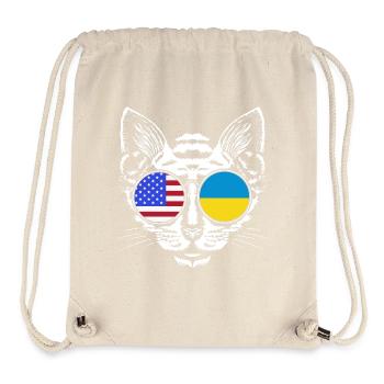 Ukraine - Stanley/Stella Recycled Gym Bag - natural - Front