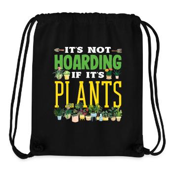 Garden & Plant Lovers Gifts - Stanley/Stella Recycled Gym Bag - black - Front