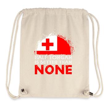 Tonga Tonga Tonga Rugby Tonga - Stanley/Stella Recycled Gym Bag - natural - Front