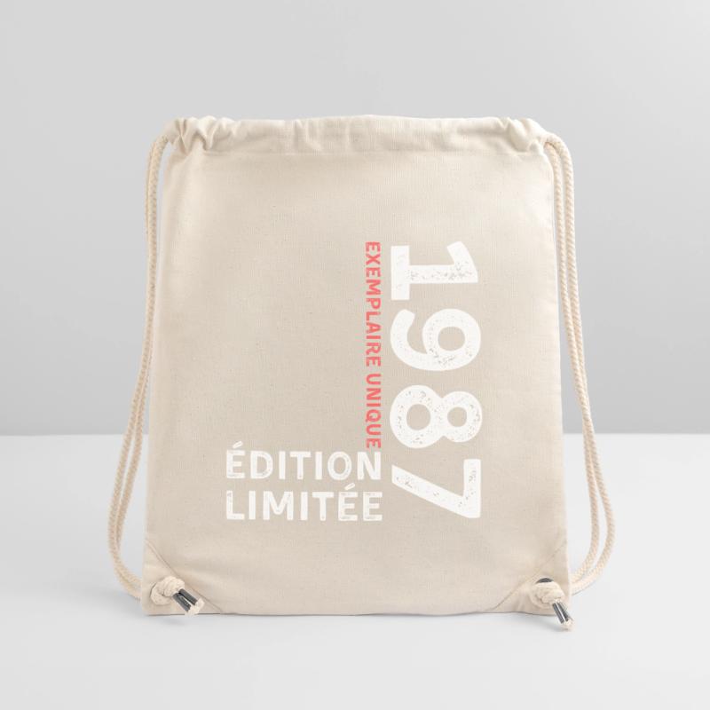 Typografischer Stil von 1987 Stanley/Stella recycelter Gym Bag