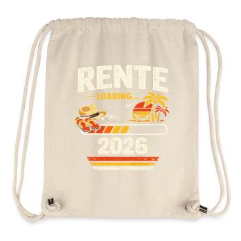 rente loading 2026 - Stanley/Stella recycelter Gym Bag - Naturweiß - Vorne
