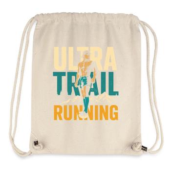 Ultra Trail Running - Sac à cordon recyclé Stanley/Stella - blanc naturel - Devant