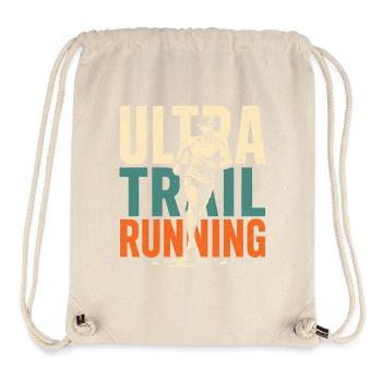 Ultra Trail Running - Sac à cordon recyclé Stanley/Stella - blanc naturel - Devant