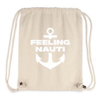 Feeling Nauti - Stanley/Stella Recycled Gym Bag - natural - Front