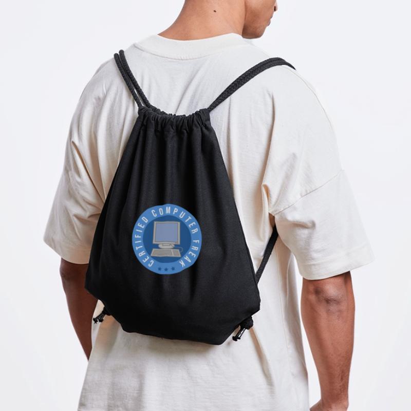 Computer certified - computer freak Stanley/Stella Recycled Gym Bag