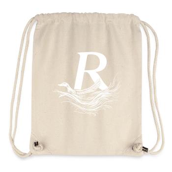 Rente Ente - Rentner Ruhestand Pension Geschenk - Stanley/Stella recycelter Gym Bag - Naturweiß - Vorne