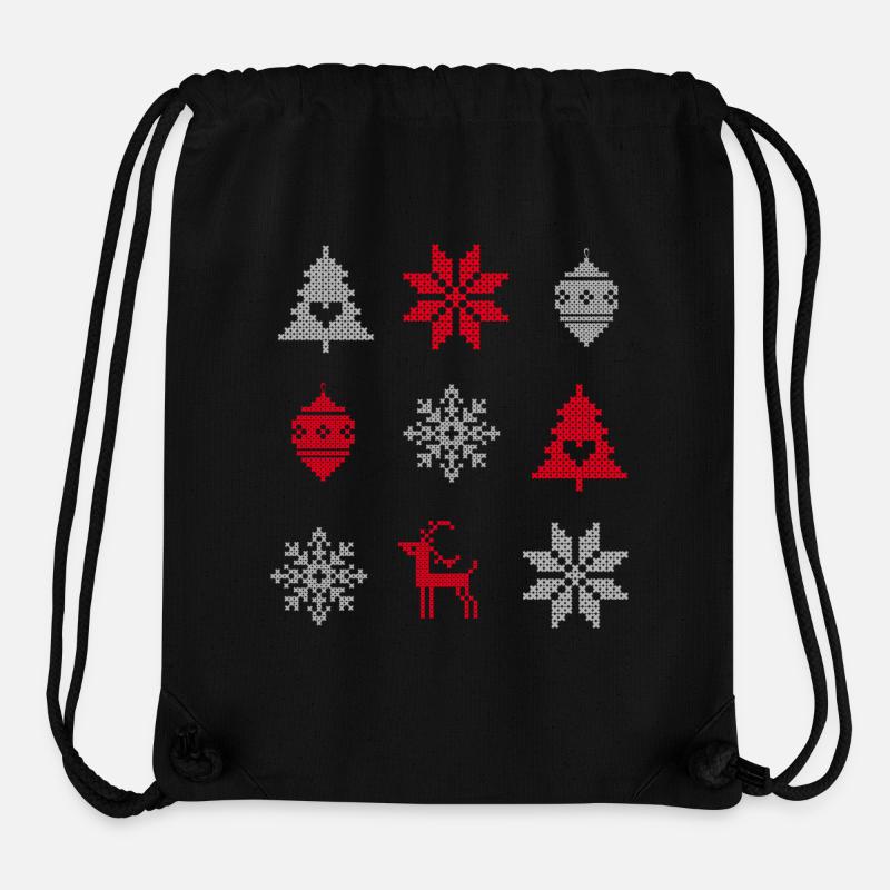 Advent - Stanley/Stella Recycled Gym Bag - black