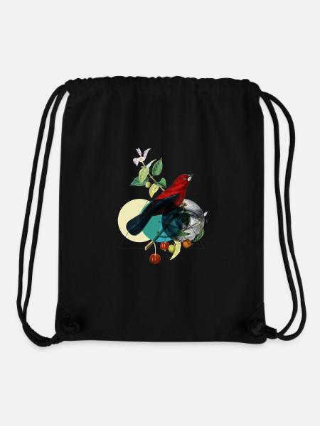 Birds eye - Stanley/Stella recycelter Gym Bag - Schwarz