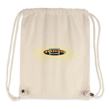 HIER IST ES - Stanley/Stella recycelter Gym Bag - Naturweiß - Vorne