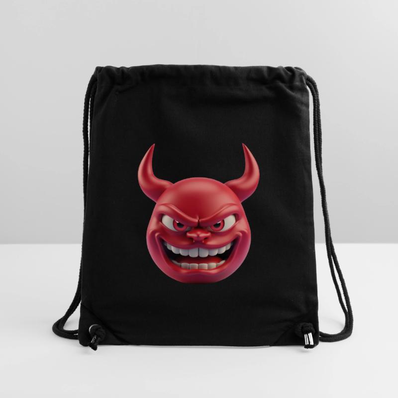 Devil Satan Emoticon Stanley/Stella Recycled Gym Bag