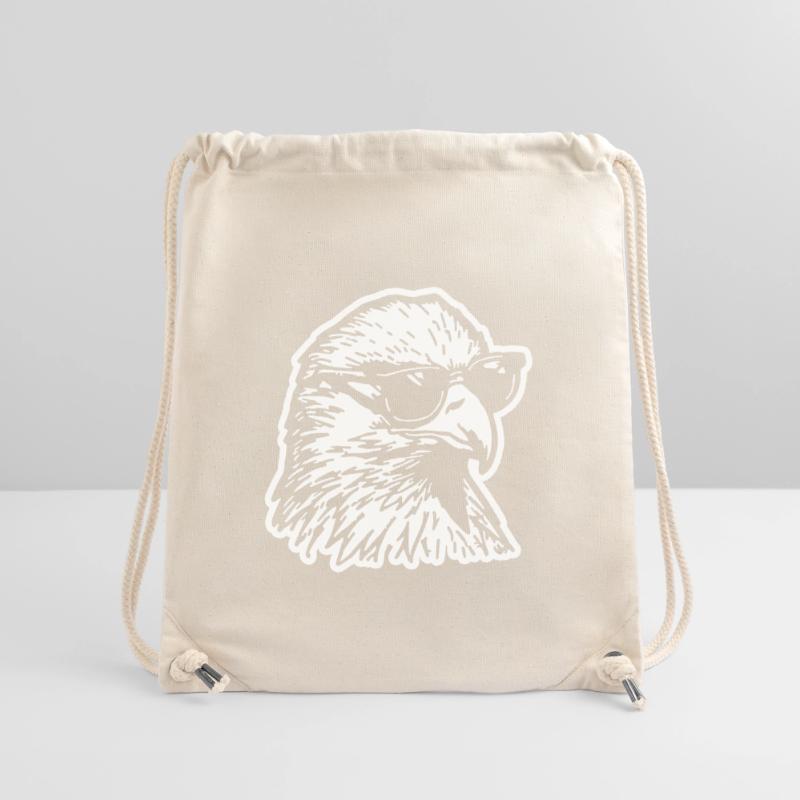 Eagle Eagle Head Stanley/Stella Recycled Gym Bag