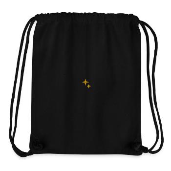 Embroidered stars - Stanley/Stella Recycled Gym Bag - black - Front