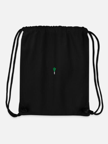 Lauch bestickt - Stanley/Stella recycelter Gym Bag - Schwarz