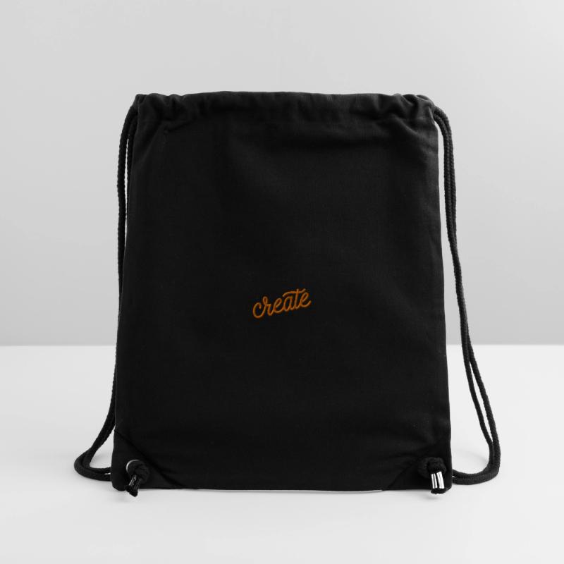 Create lettering embroidered Stanley/Stella Recycled Gym Bag