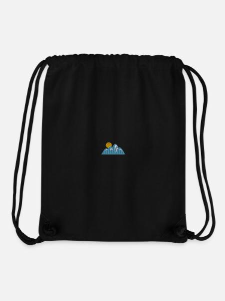 Eisberg bestickt - Stanley/Stella recycelter Gym Bag - Schwarz