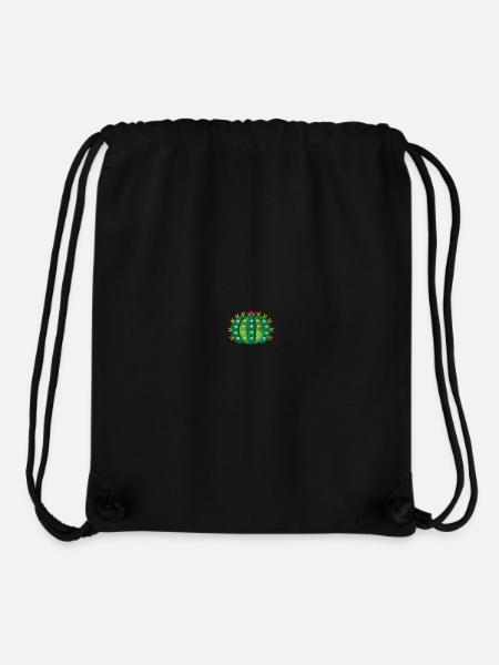 Kaktus 2 - Stanley/Stella recycelter Gym Bag - Schwarz