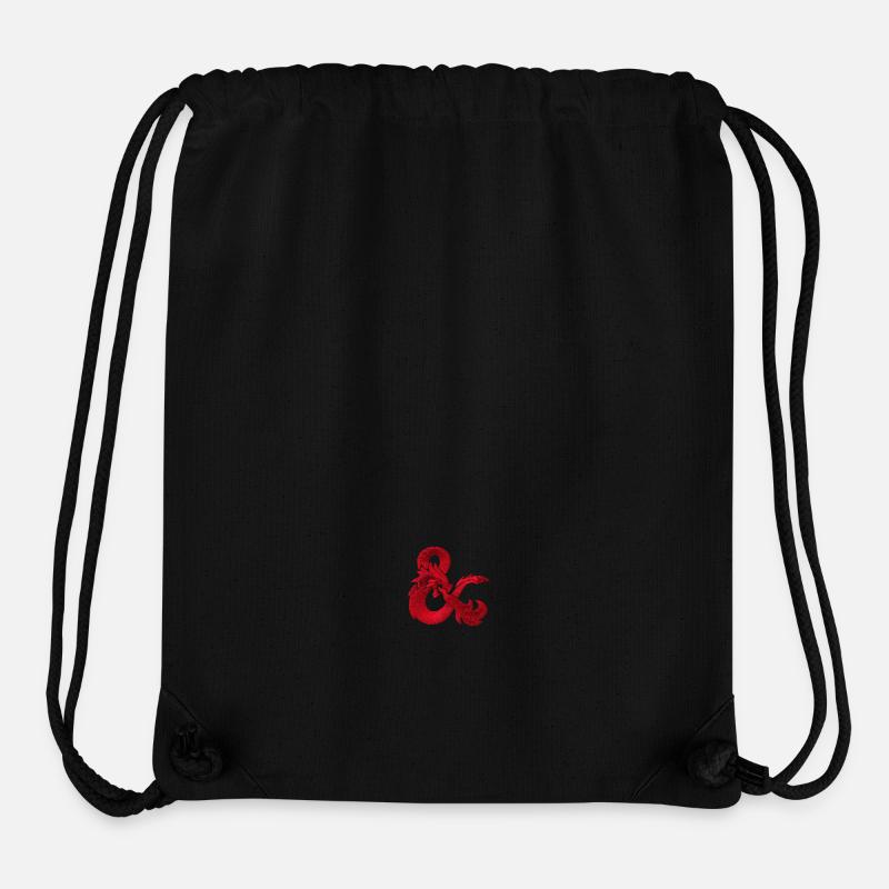 Dungeons & Dragons Logo Als Stick-Design - Stanley/Stella recycelter Gym Bag - Schwarz