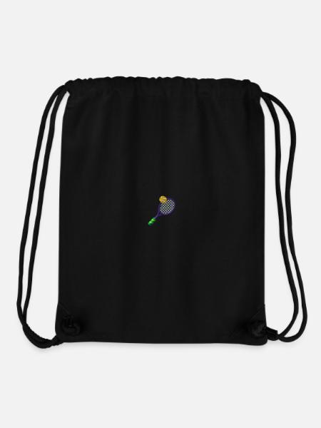 Tennis racket - Stanley/Stella Recycled Gym Bag - black