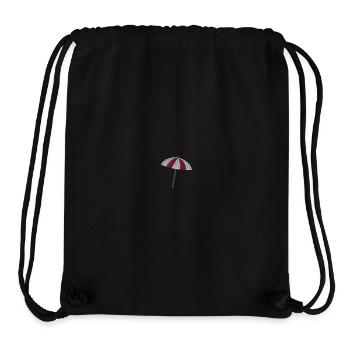 Embroidered parasol - Stanley/Stella Recycled Gym Bag - black - Front