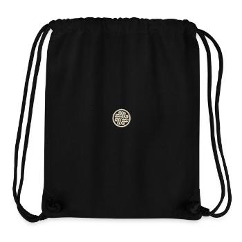Avatar Air Nomads Symbol Embroidery Beige - Stanley/Stella Recycled Gym Bag - black - Front