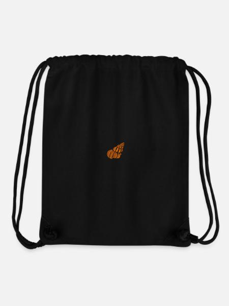 Muschel bestickt - Stanley/Stella recycelter Gym Bag - Schwarz