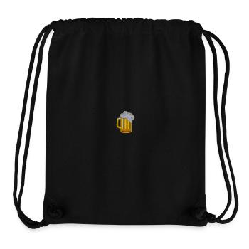 Bier - Stanley/Stella recycelter Gym Bag - Schwarz - Vorne