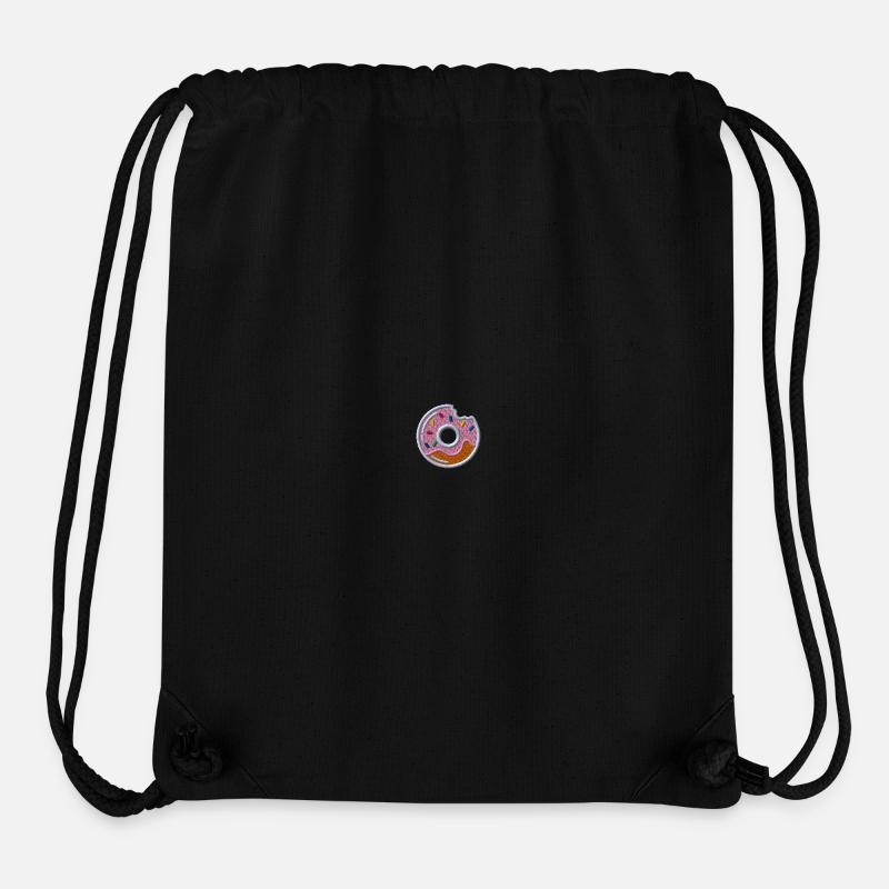 Donut - Stanley/Stella recycelter Gym Bag - Schwarz
