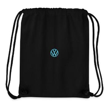 Volkswagen VW Classic Logo Embroidery - Stanley/Stella Recycled Gym Bag - black - Front