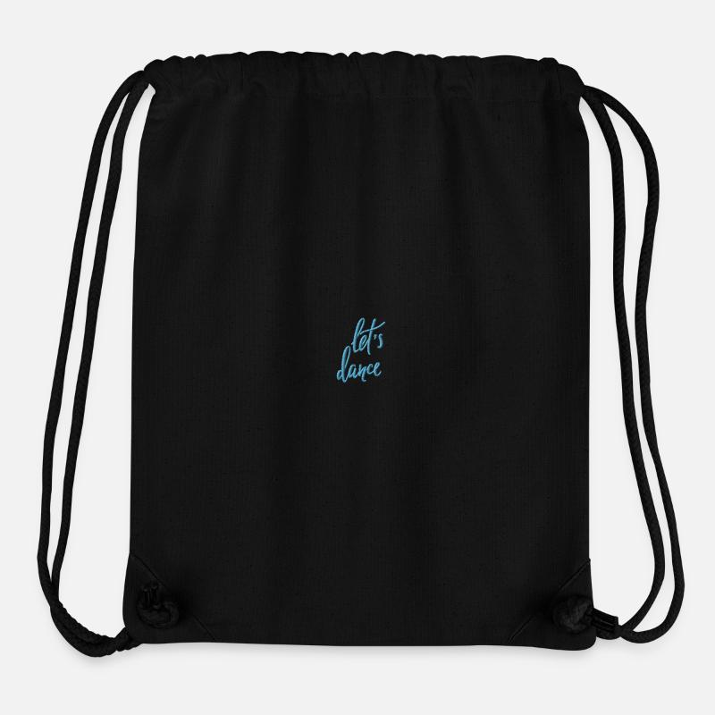 Let's dance - Stanley/Stella Recycled Gym Bag - black