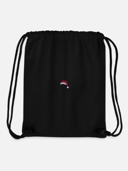 Embroidered Christmas hat - Stanley/Stella Recycled Gym Bag - black