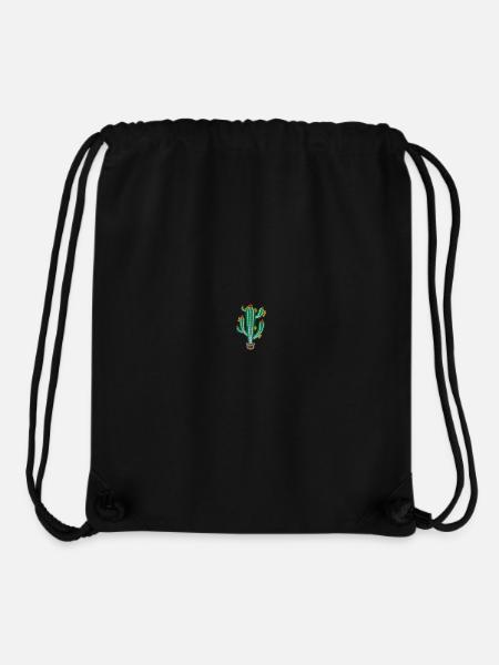Cactus 1 - Stanley/Stella Recycled Gym Bag - black