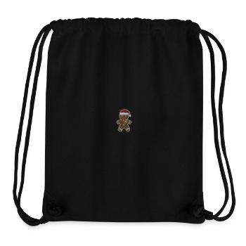 Xmas gingerbread - Stanley/Stella Recycled Gym Bag - black - Front