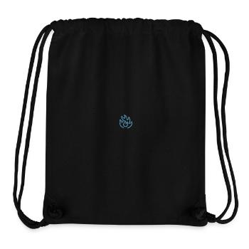 Flame Blue - Stanley/Stella Recycled Gym Bag - black - Front