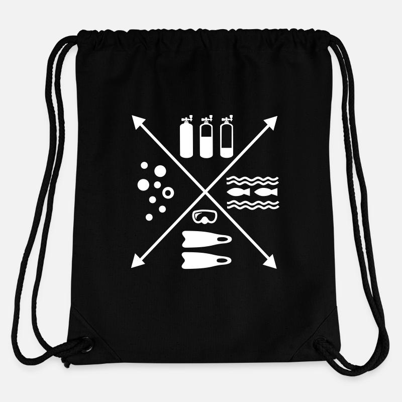 dive - Stanley/Stella Recycled Gym Bag - black