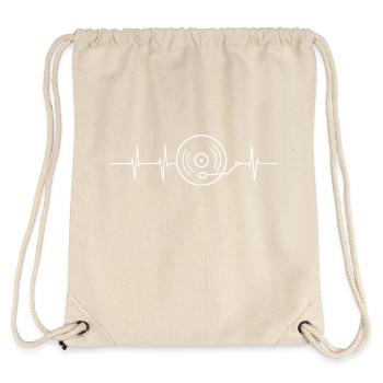 Turntable Frequency - Stanley/Stella Recycled Gym Bag - natural - Back