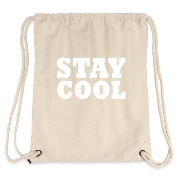 Stay cool - Stanley/Stella Recycled Gym Bag - natural - Back