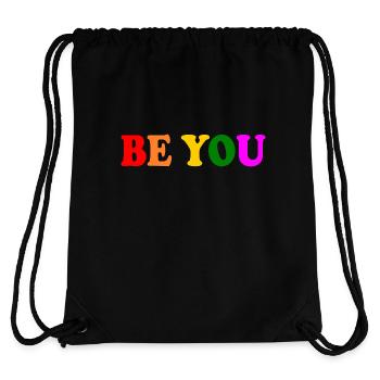 Be you - Stanley/Stella Recycled Gym Bag - black - Back