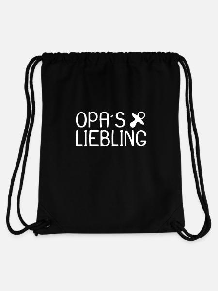 Opa´s Liebling baby - Stanley/Stella recycelter Gym Bag - Schwarz